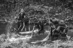 Phụ nữ, giặt đồ, suối, miền núi, vùng cao, Women, laundry, stream, mountain, highland- Quangbaophoto