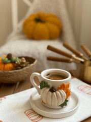 Halloween, ly, cốc sứ, trang trí halloween, bí đỏ, không gian, cups, ceramic mugs, halloween decorations, pumpkins, space - Gamze Savaş 2