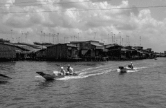 Sông, thuyền, boat,  river, Cà Mau, Việt Nam, làng quê- Quangbaophoto