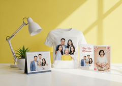 Tạo hình tấm tường màu vàng pastel sáng, có ánh nắng chiếu vào,...