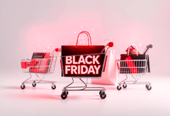 Giỏ hàng, hộp quà, ánh sáng, studio, neon, thứ 6 đen tối, shopping cart, gift box, light, studio, neon, black friday