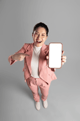 Cô gái, quảng cáo, mẫu ảnh, cầm điện thoại, girl, advertisement, model, holding phone