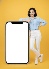 Cô gái, thiếu nữ, điện thoại, quảng cáo, mua hàng, online, girl, young woman, phone, advertisement, shopping