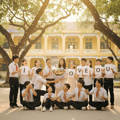 Kỷ yếu, cô giáo, học sinh, bạn bè,  cấp 3, thanh xuân, student, school 7