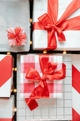 Hộp quà, màu đỏ, quà giáng sinh, gift box, red, christmas gift - Laura James