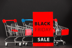Giảm giá, xe đẩy, giỏ hàng, túi xách, mua sắm, shopping, market, sale, black friday, fashion -  annariaboshapko 14