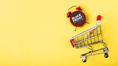 Giảm giá, xe đẩy, giỏ hàng, túi xách, mua sắm, shopping, market, sale, black friday -  annariaboshapko 4