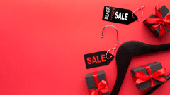 Giảm giá, xe đẩy, giỏ hàng, túi xách, mua sắm, shopping, market, sale, black friday, fashion -  annariaboshapko 6