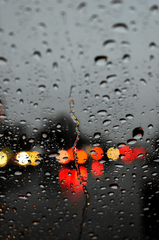 Đèn, mưa, hạt mưa, giọt nước, rain, raindrops, water drops - ENG_HK