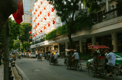 Khách sạn, ban công, tòa nhà, cờ đỏ, quốc kỳ, hotel, balcony, building, flag, national flag- HONG SON
