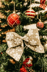 Nơ, trái châu, giáng sinh, cây thông, trang trí, bow, ball, christmas, pine tree, decoration - Jonathan Borba