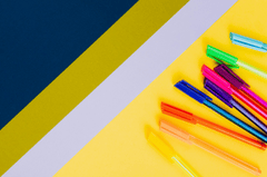 Thước, kẹp giấy, kéo, bút,book, đồ dùng học tập, trường, school supplies, school-Karola G 5