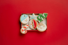 Bánh ngọt, kẹo, giáng sinh, cây thông, ông già, candy, pine tree, cakes, noel, christmas- Laura James 3