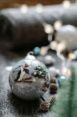 Người tuyết, đèn, giáng sinh, trang trí, cây thông, pine tree, decor, noel, christmas- Laura James 11