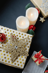 Quà, nến, giáng sinh, trang trí, gift, decor, noel, christmas- Laura James 1