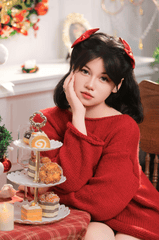 Giáng sinh, con gái, girl, studio, người mẫu, xmas, noel, christmas, merry christmas - Đức Trung Đào 1