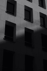 Tòa nhà, đen tối, trắng đen, building, dark, black and white - Mak_ jp
