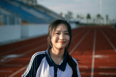 Học sinh, student, thể dục, thể thao, sport, trường học, school, sân vận động, stadium - Nằng Khìn 2
