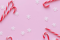 Giáng sinh, kẹo, bông tuyết, nền, christmas, candy, snowflakes, balls, background - Nataliya Vaitkevich 3