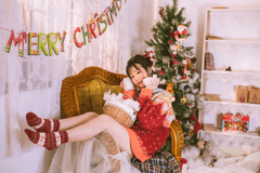 Giáng sinh, con gái, girl, studio, người mẫu, xmas, noel, christmas, merry christmas - Đan Thy Nguyễn Mai 52