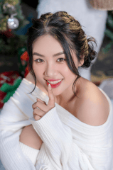 Giáng sinh, con gái, girl, studio, người mẫu, xmas, noel, christmas, merry christmas - Đan Thy Nguyễn Mai 7