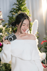 Giáng sinh, con gái, girl, studio, người mẫu, xmas, noel, christmas, merry christmas - Đan Thy Nguyễn Mai 3