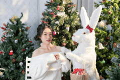 Giáng sinh, con gái, girl, studio, người mẫu, xmas, noel, christmas, merry christmas - Đan Thy Nguyễn Mai 1