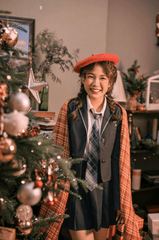 Giáng sinh, con gái, girl, studio, người mẫu, xmas, noel, christmas, merry christmas - Đan Thy Nguyễn Mai 29