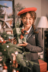 Giáng sinh, con gái, girl, studio, người mẫu, xmas, noel, christmas, merry christmas - Đan Thy Nguyễn Mai 26