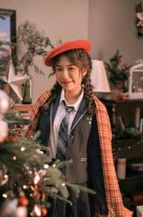 Giáng sinh, con gái, girl, studio, người mẫu, xmas, noel, christmas, merry christmas - Đan Thy Nguyễn Mai 25