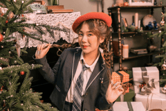 Giáng sinh, con gái, girl, studio, người mẫu, xmas, noel, christmas, merry christmas - Đan Thy Nguyễn Mai 10
