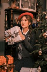 Giáng sinh, con gái, girl, studio, người mẫu, xmas, noel, christmas, merry christmas - Đan Thy Nguyễn Mai 20
