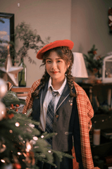 Giáng sinh, con gái, girl, studio, người mẫu, xmas, noel, christmas, merry christmas - Đan Thy Nguyễn Mai 18