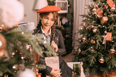 Giáng sinh, con gái, girl, studio, người mẫu, xmas, noel, christmas, merry christmas - Đan Thy Nguyễn Mai 11