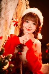 Giáng sinh, con gái, girl, studio, người mẫu, xmas, noel, christmas, merry christmas - Đan Thy Nguyễn Mai 30