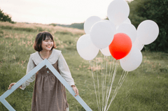 Con gái, girl, bong bóng, bóng, balloon, ngoại cảnh, Việt Nam - Huy Nguyễn 3