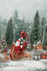Giáng sinh, ông già noel, mô hình giáng sinh, trang trí, dễ thương, tuyết, christmas, santa Claus, christmas pattern, decoration, cute, snow - Skyler Ewing