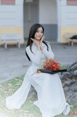 Áo dài, tốt nghiệp, học sinh, student, school, thiếu nữ, con gái, girl, Việt Nam - Tuấn Kiệt Jr 15