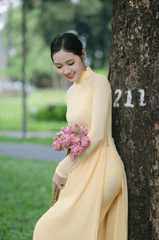 Áo dài, tết, xuân, trang phục truyền thống, thiếu nữ, con gái, girl, Việt Nam - Tuấn Kiệt Jr 36