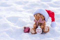 Giáng sinh, gấu bông, tuyết, trái châu, dễ thương, trang trí, Christmas, teddy bear, snow, ball, cute, decoration - Susanne Jutzeler, suju-foto 2
