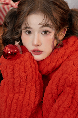 Giáng sinh, con gái, girl, studio, người mẫu, xmas, noel, christmas, merry christmas - Thư Tiêu 10