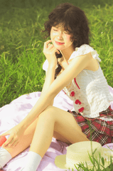Dã ngoại, picnic, con gái, người mẫu, model, girl, Việt Nam - Thư Tiêu 2