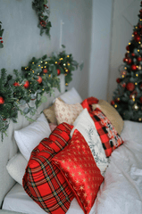 Giáng sinh, quả châu, trái châu, cây thông, hộp quà, gift, pine, xmas, christmas, noel, background, decor - Valeria Boltneva 1