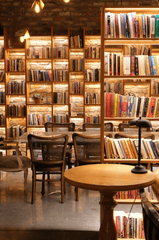 Nhà sách, thư viện, sách, không gian, trang trí, bookstore,library, book, space, decoration - Zeynep Ladin Üstündağ 1