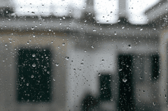 Nhà, mưa, hạt mưa, giọt nước, rain, raindrops, water drops - Polverini Lian