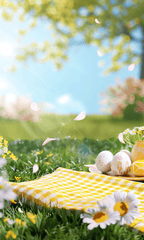 Thảm dã ngoại, dã ngoại, picnic, quảng cáo, advertise, hình nền, background - huaban 2
