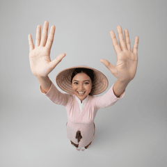 Cô gái, quảng cáo, phụ nữ, áo dài, nón lá, girl, advertising, woman, Ao Dai, conical hat 4