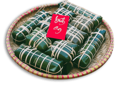 Bánh tét, bánh tét ngày tết, cake, Tết holiday, ẩm thực, food 2