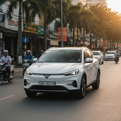 Xe vinfast vf6 eco biển 20h - 04210 chạy taxi tiện chuyến . Với đặc...