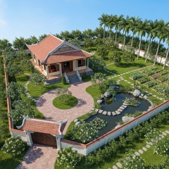 khu đất tổng diện tích ngang 30m x dài 60m. hãy thiết kế dùm tôi...